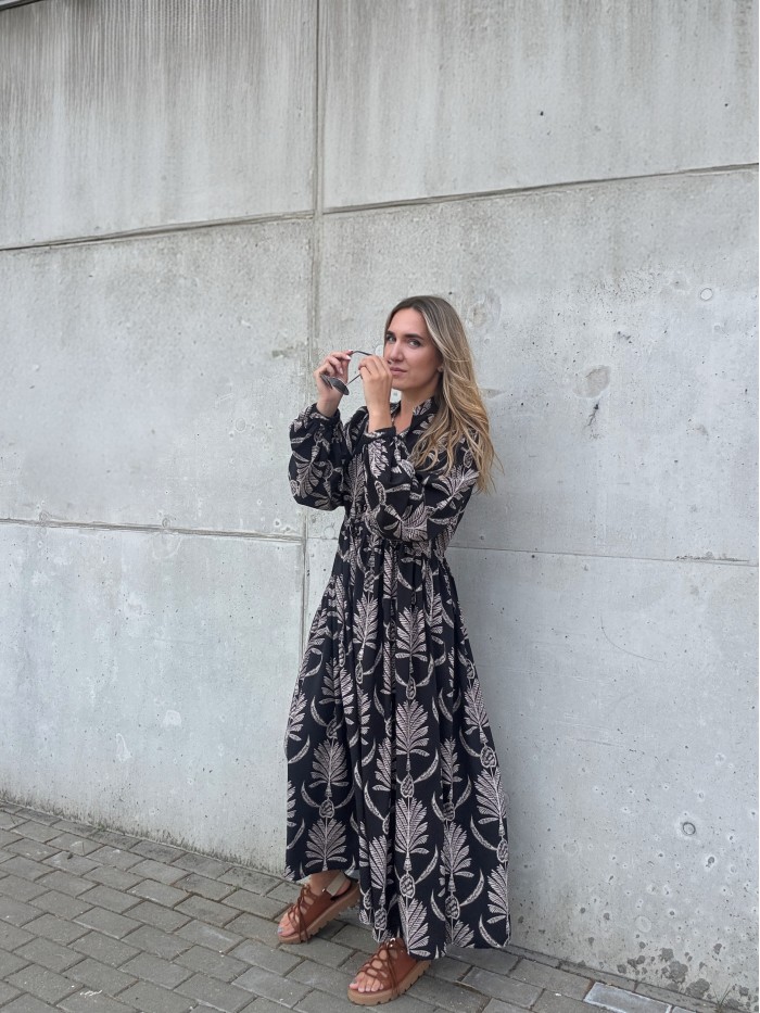 Boho stiliaus Palmių suknelė