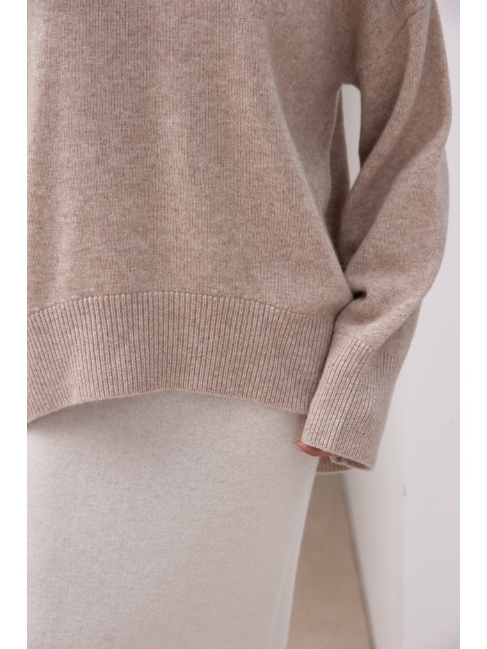 Premium kašmyro megztinis Beige